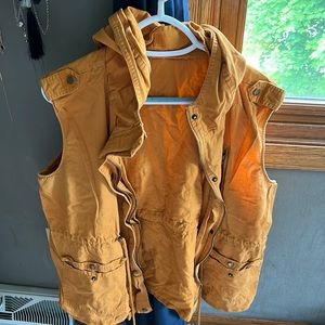 Zenana Outfitters hooded vest 2x